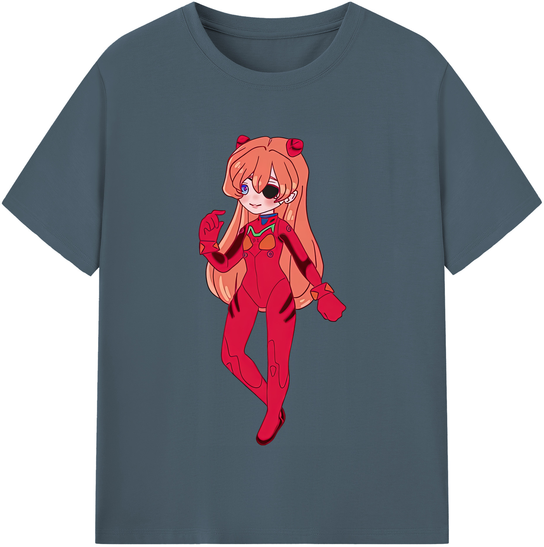 （画像用） EVA 新世紀エヴァンゲリオン 綿100％半袖Tシャツ（フロントプリント）